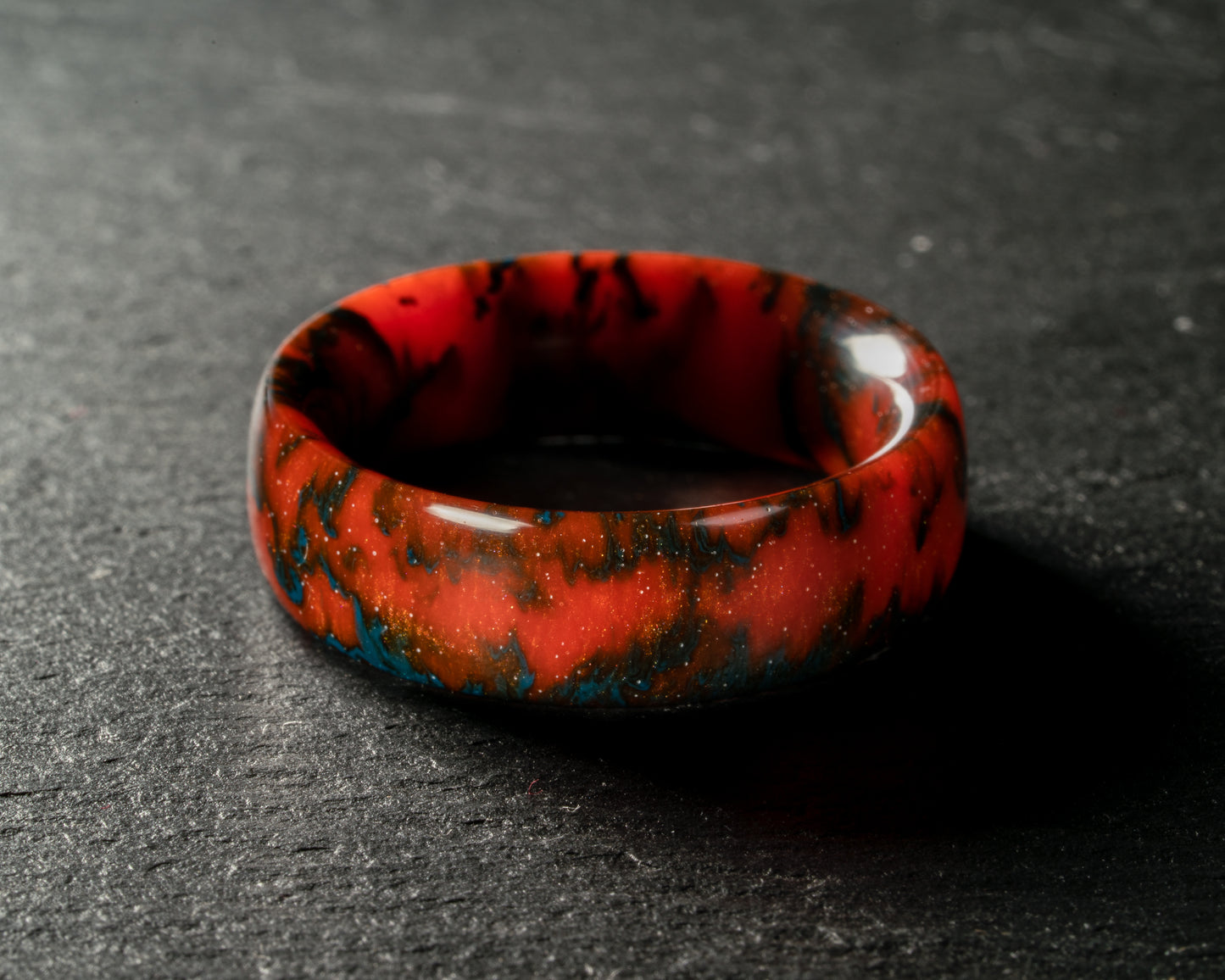 Galaxy Resin Ring