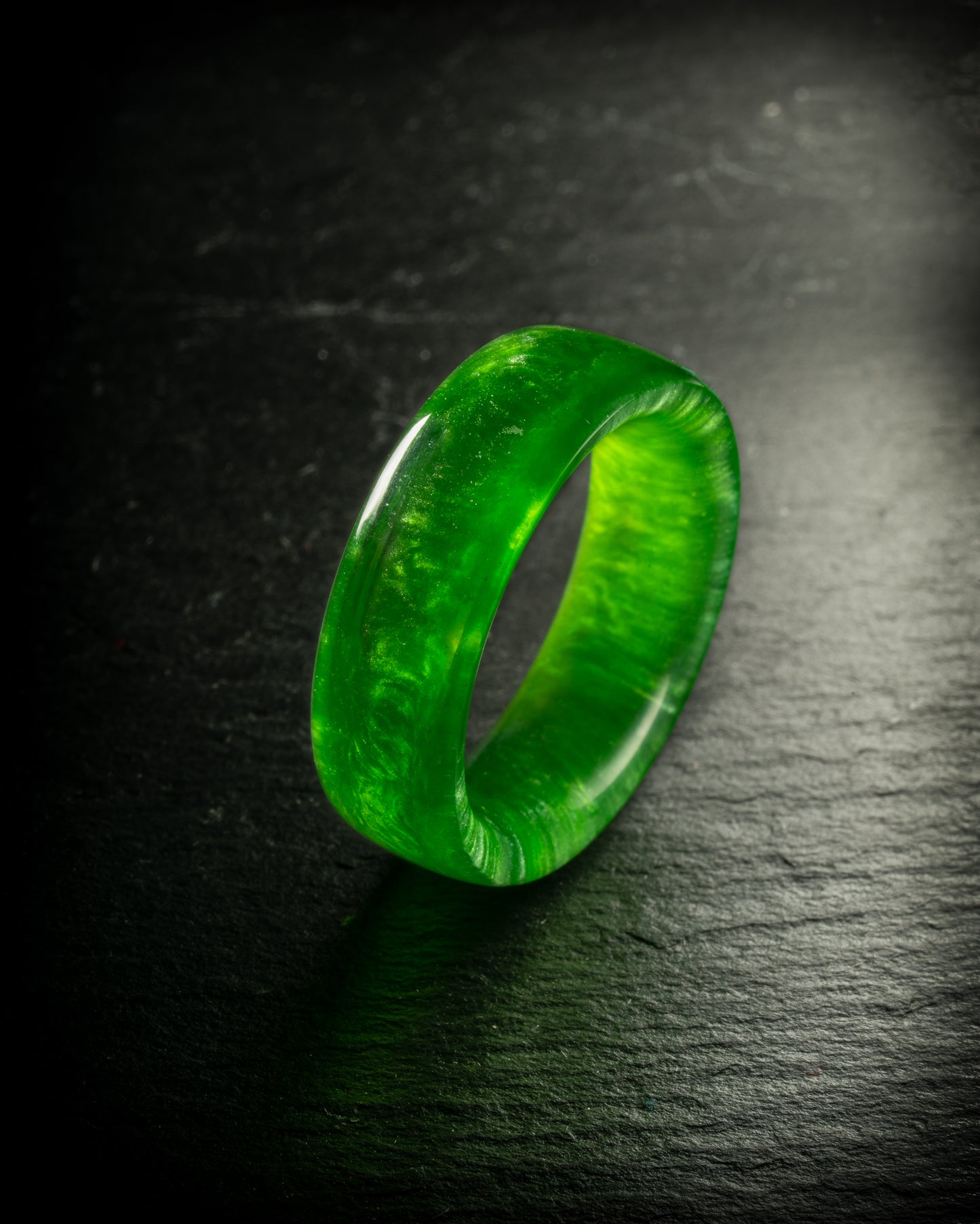 Green Goblin Resin Ring