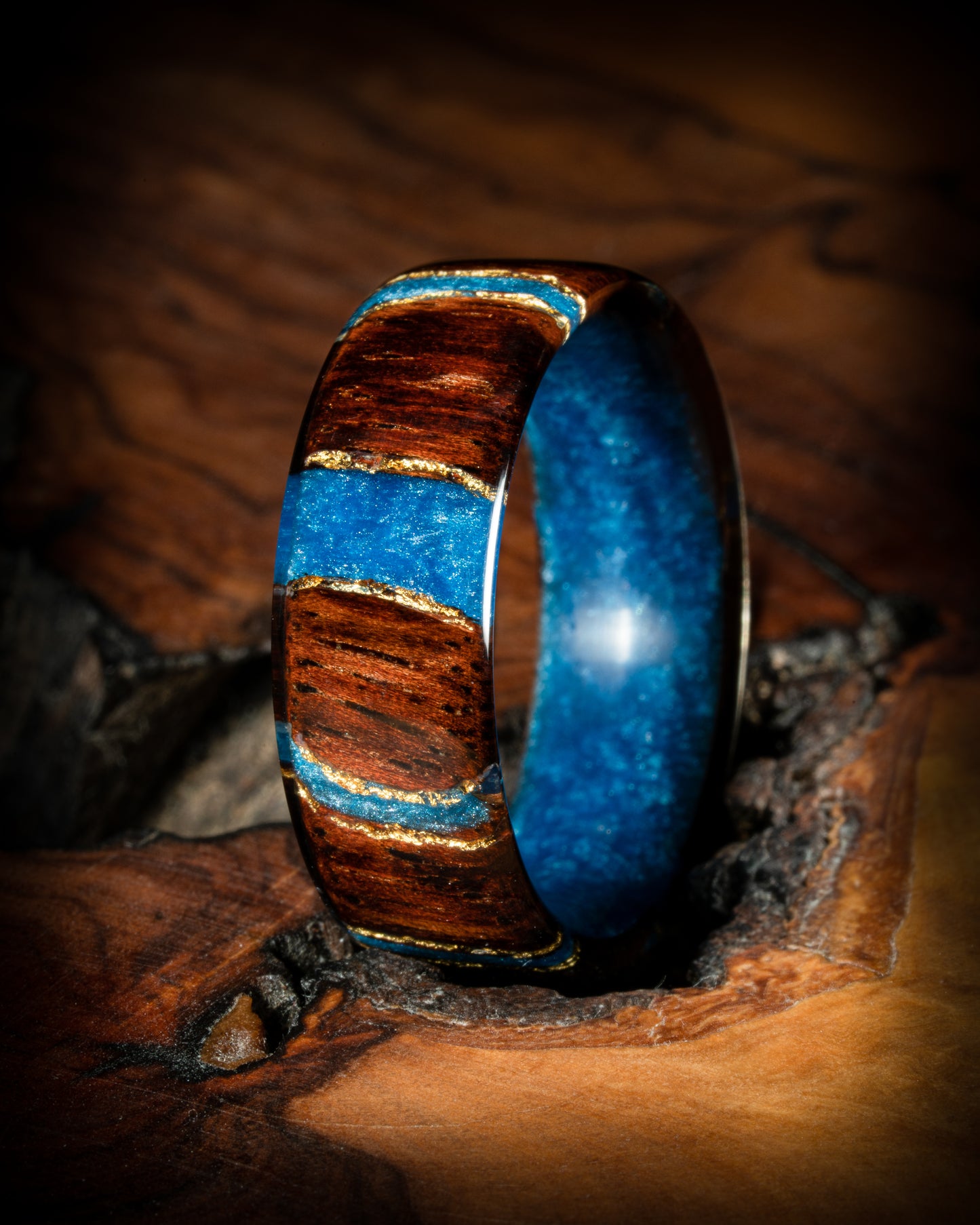 Gold Gilded Indian Laurel