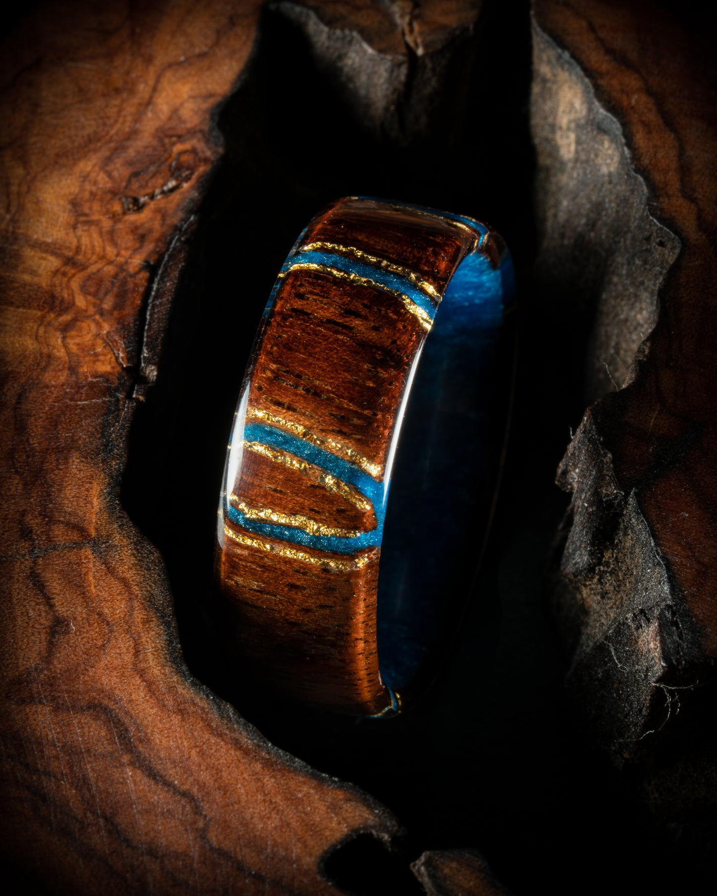 Gold Gilded Indian Laurel